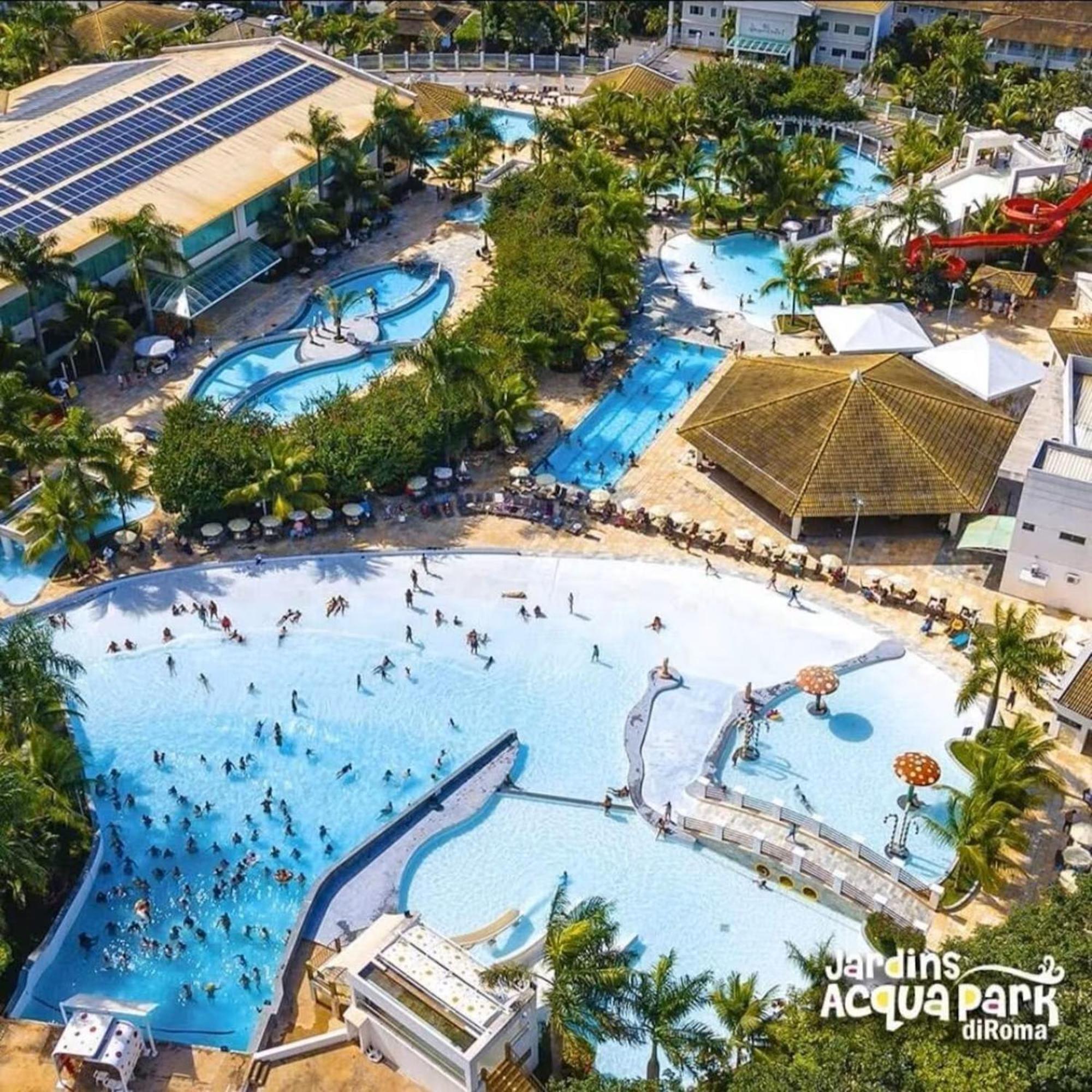 Lacqua Diroma Oficial - Diroma Acqua Park Incluido - Com Roupa De Cama E Banho Aparthotel Caldas Novas