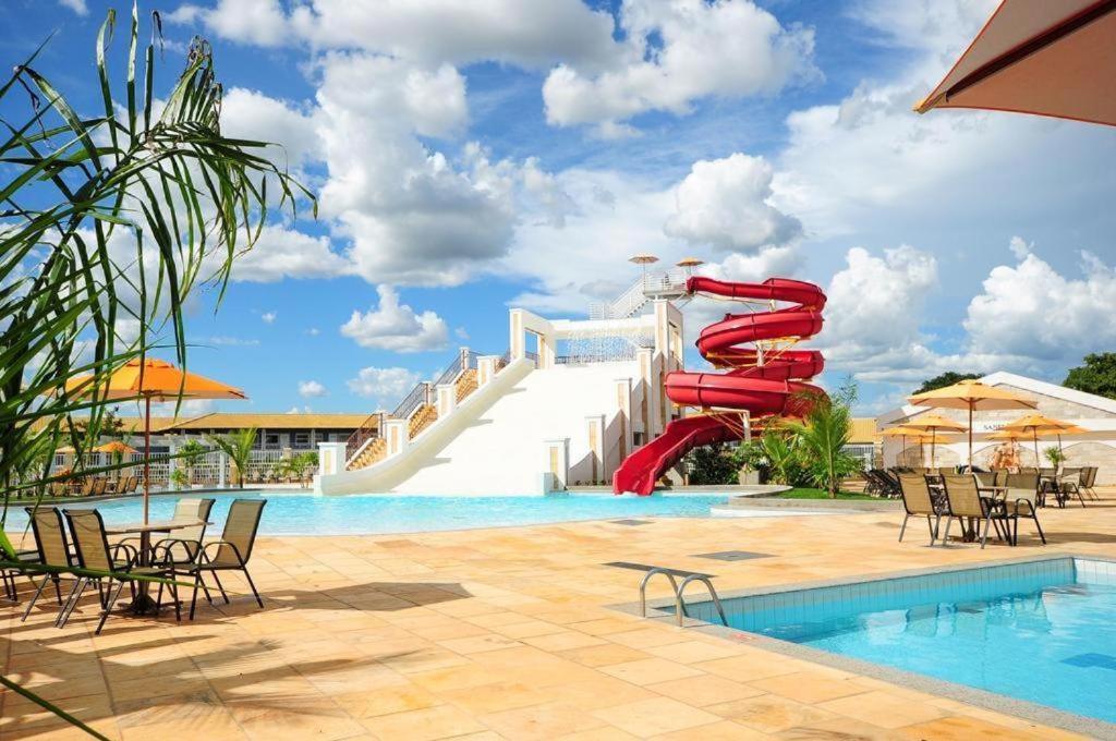 Lacqua Diroma Oficial - Diroma Acqua Park Incluido - Com Roupa De Cama E Banho Aparthotel Caldas Novas
